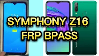 Symphony Z16 Frp Bypass