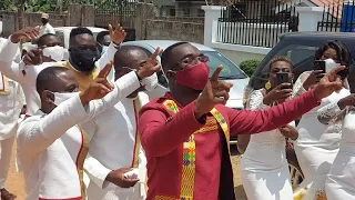 Joe Mettle Finally Arrives at his Customary Marriage Ceremony | The Dance alone...🕺