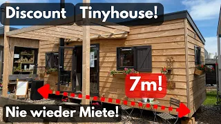 Discount Tinyhouse 2023: Baugenehmigung fast überall mgl.! 3 Betten! Bad! Küche! Abends einziehen!