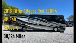 2018 Tiffin Motorhomes ALLEGRO RED 38QRA - Autobank RV Sales & Service