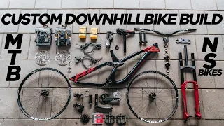 MY CUSTOM MTB DOWNHILL BIKE BUILD - NS BIKES FUZZ