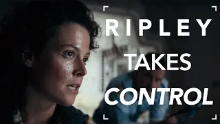 Ripley takes control in Alien