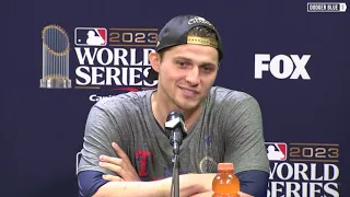 2023 World Series: Corey Seager ignores question about Dodgers free agency