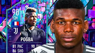 BETTER THAN ZIDANE?! 😨 90 Flashback Pogba Player Review - FIFA 23 Ultimate Team