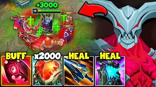 RIOT JUST BROKE RED KAYN WITH THIS NEW HEALING BUFF (HE'S A TANK NOW?)