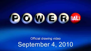 Powerball drawing for September 4, 2010