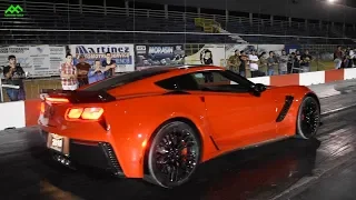 Corvette z06 2018 Vs Cheyenne SS Supercharger 4x4 Nitro | Arrancones Autódromo Culiacán