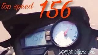 Racing top speed tvs apache 160 and full rpm 2018