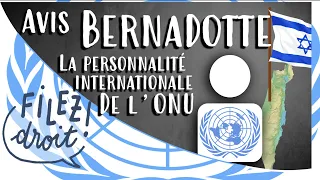 Avis Comte Bernadotte, La personnalité internationale de l’ONU (CIJ, 11 avril 1949)