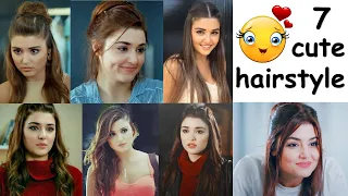 7 cute hairstyle | open hairstyle | everyday hairstyle | hairstyle for college