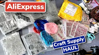 NEW Ali Express HAUL  64 Stamp and other Craft Supply