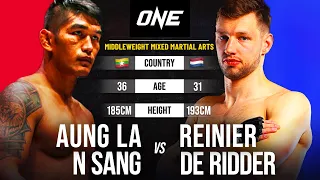 Aung La N Sang vs. Reinier de Ridder | Full Fight Replay