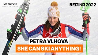 Petra Vlhova wins Slovakia’s first ever Alpine Skiing Olympic Gold | 2022 Winter Olympics