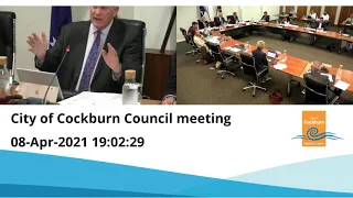Ordinary Council Meeting, 8 April 2021