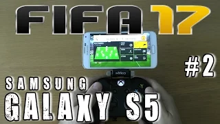 2# Fifa 17 on phone Samsung Galaxy S5 - streaming by Xbox ONE and KinoConsole - AMAZING !!!