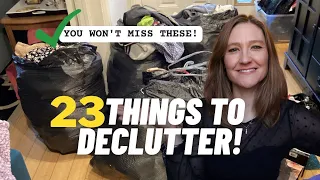 23 Things to Declutter in 2023 (You *DON'T NEED* these!)