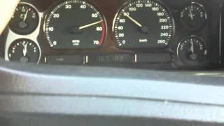 1993 Daimler Six 0-120 km/h Acceleration