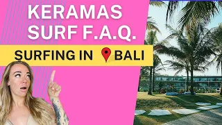 Bali Surf Guide: Surfing Keramas