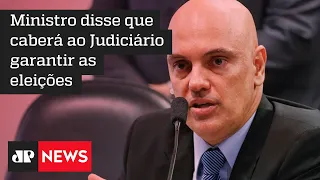 “As milícias digitais sempre miram o Supremo”, disse Moraes