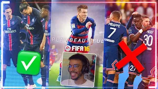 أعادة بناء باريس سان جيرمان بس بفيفا 16 🔥 - سيناريو اسطوري و تعاقدات رهيبه 🤯|| FIFA 16