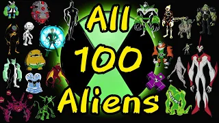 Ben 10: All 100 Aliens name and Abilities Explained (All Series + Unseen Aliens)