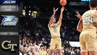 Georgia Southern vs. Georgia Tech Condensed Game | 2021-22 ACC Men’s Basketball