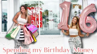Skipping School For My 16th Bday🎂! Spending my Money 💵 | SISTER FOREVER