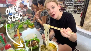 $10 Vietnam Street Food Challenge in Hanoi 🇻🇳