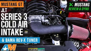 2005-2009 Mustang GT JLT Series 3 Cold Air Intake and BAMA Rev-X Tuner Review & Dyno