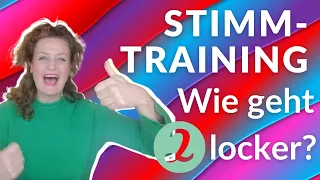 Stimmtraining - Gute Sprechstimme mit mehr Lockerheit