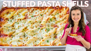 Extra Cheesy STUFFED SHELLS RECIPE