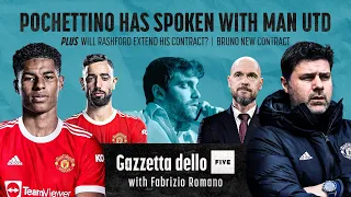 Fabrizio Romano Exclusive! Pochettinho has spoken with Man Utd | Rashford And Bruno Contract Talks.