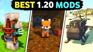 Top 5 Mods For Mcpe (1.20+) || Best Mods For Minecraft pocket edition 😆