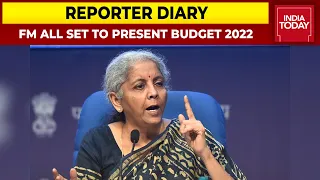 Finance Minister Nirmala Sitharaman All Set To Present Budget 2022 | Reporter Diary