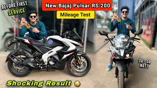 2023 Bajaj Pulsar RS 200 Mileage Test | Shocking Result 😱 | Rs 200 Mileage |In City | RS200 |OBD-2 |