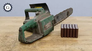 Electric Chainsaw Conversion AC 110V to DC 36V