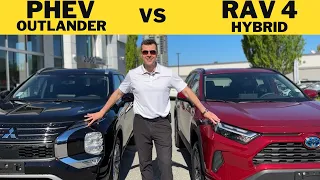 What's better? 23 PHEV Outlander VS 23 Toyota Rav4 Hybrid!