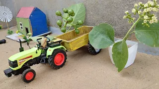 DIY tractor supply of garden tree tractor science project | KeepVilla | sahil ips |🚜🚜| Sun farming