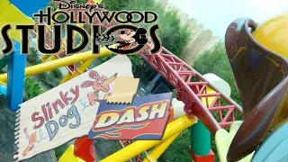 Slinky Dog Dash Front Seat POV Disney's Hollywood Studios 2024