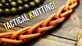 How To Finger Knit Paracord