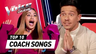 COACH SONGS surprise The Voice coaches