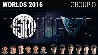 TSM vs SSG Highlights, S6 World Championship 2016 Group D Day 2, Team Solomid vs Samsung Galaxy