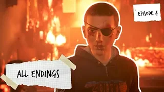 ALL ENDINGS & how to get them | Life Is Strange 2 | Episode 4