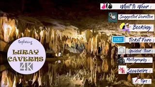 (4K)  LURAY CAVERNS, VIRGINIA : Best places to visit in Virginia(part1) - All you need to know