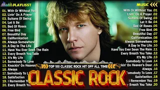 Best Classic Rock Songs 70s 80s 90s 🔥 Guns N Roses, Aerosmith, Bon Jovi, Metallica, Queen, ACDC, U0