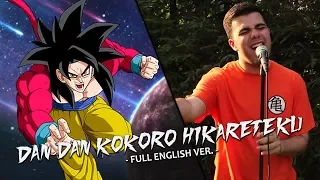 Dragon Ball GT - Dan Dan Kokoro Hikareteku FULL ENGLISH OPENING cover by Charles Ritz