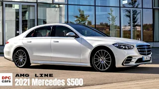 2021 Mercedes S500 4MATIC S Class in Designo Diamond White