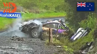 Crashes for Greensmith & Evans - WRC Rally New Zealand 2022 Saturday Morning Highlights