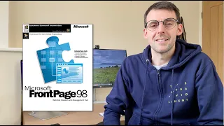 Using… Microsoft FrontPage 98. How web design was made easy back in the nineties.