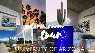university of arizona dorm room tour